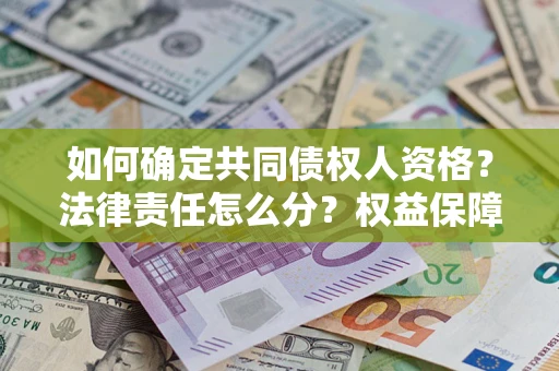 济南如何确定共同债权人资格？法律责任怎么分？权益保障技巧揭秘！