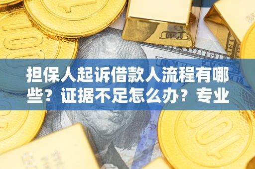 济南担保人起诉借款人流程有哪些？证据不足怎么办？专业律师解答