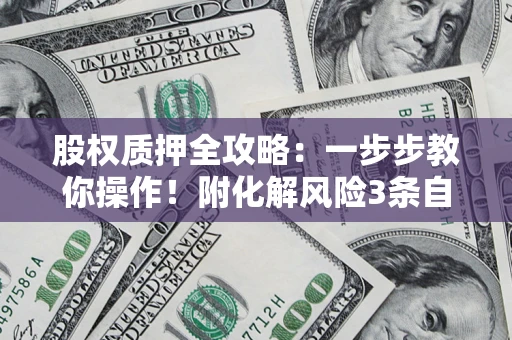 济南股权质押全攻略：一步步教你操作！附化解风险3条自救法则
