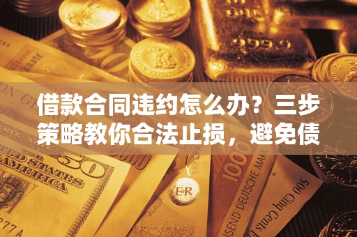 济南借款合同违约怎么办？三步策略教你合法止损，避免债务危机升级